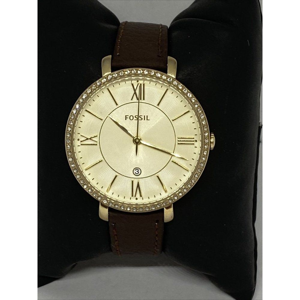 Fossil Jacqueline ES3547 Women's Brown Leather Ana